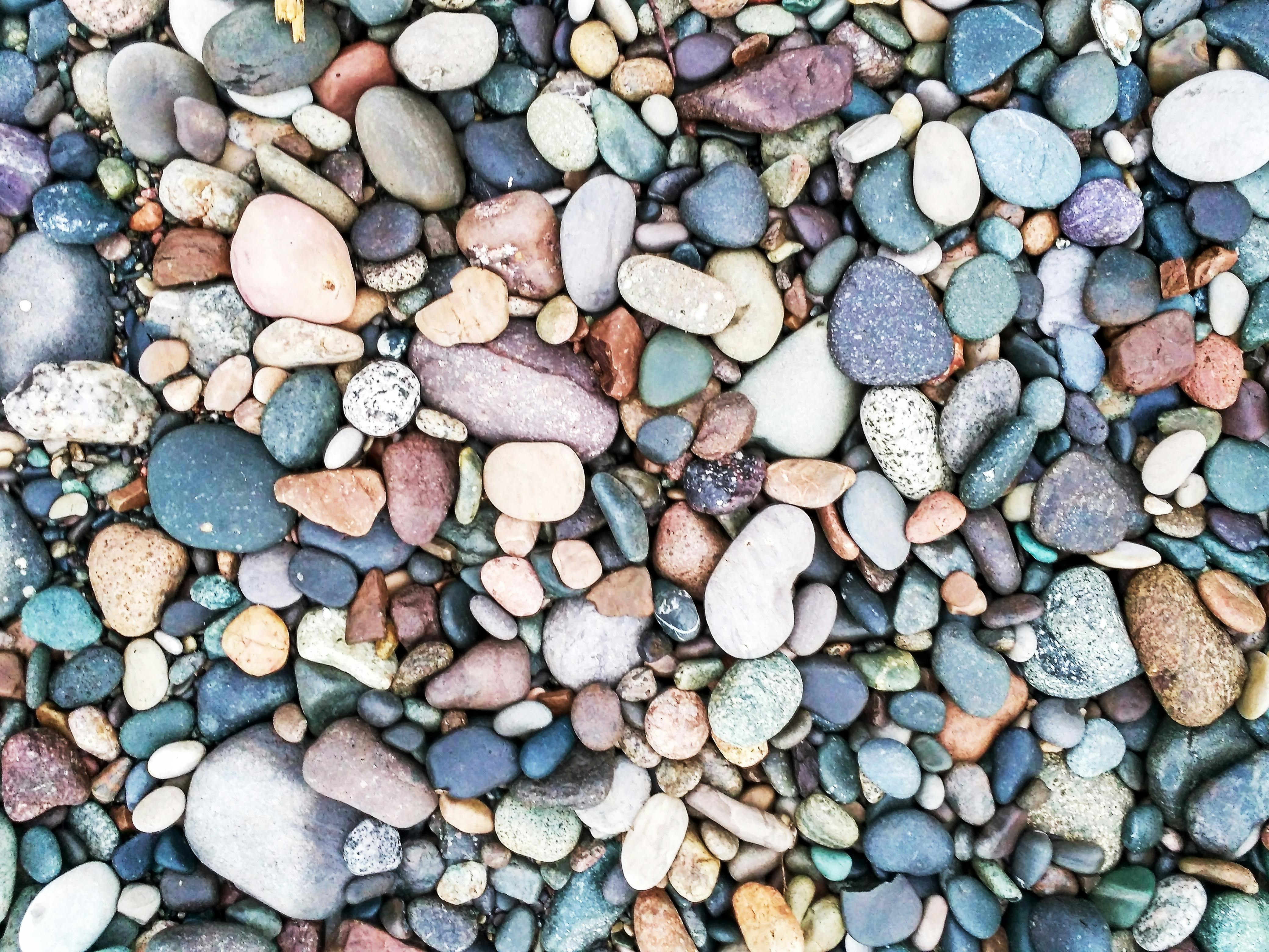 pebbles and rocks