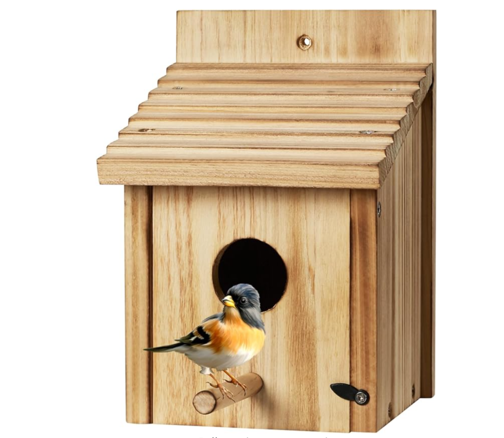 wood birdhouse